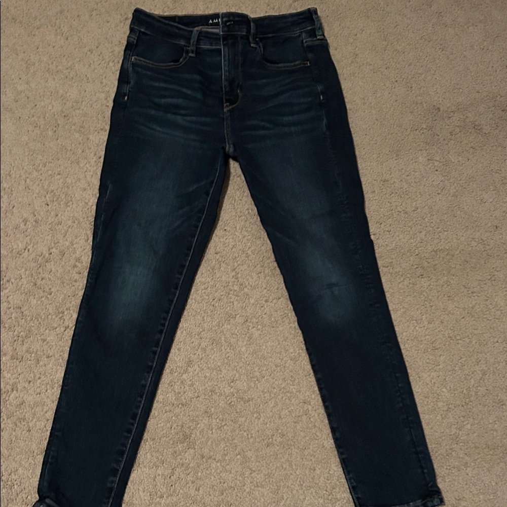 American Eagle Outfitters Dark Indigo Skinny Jeans